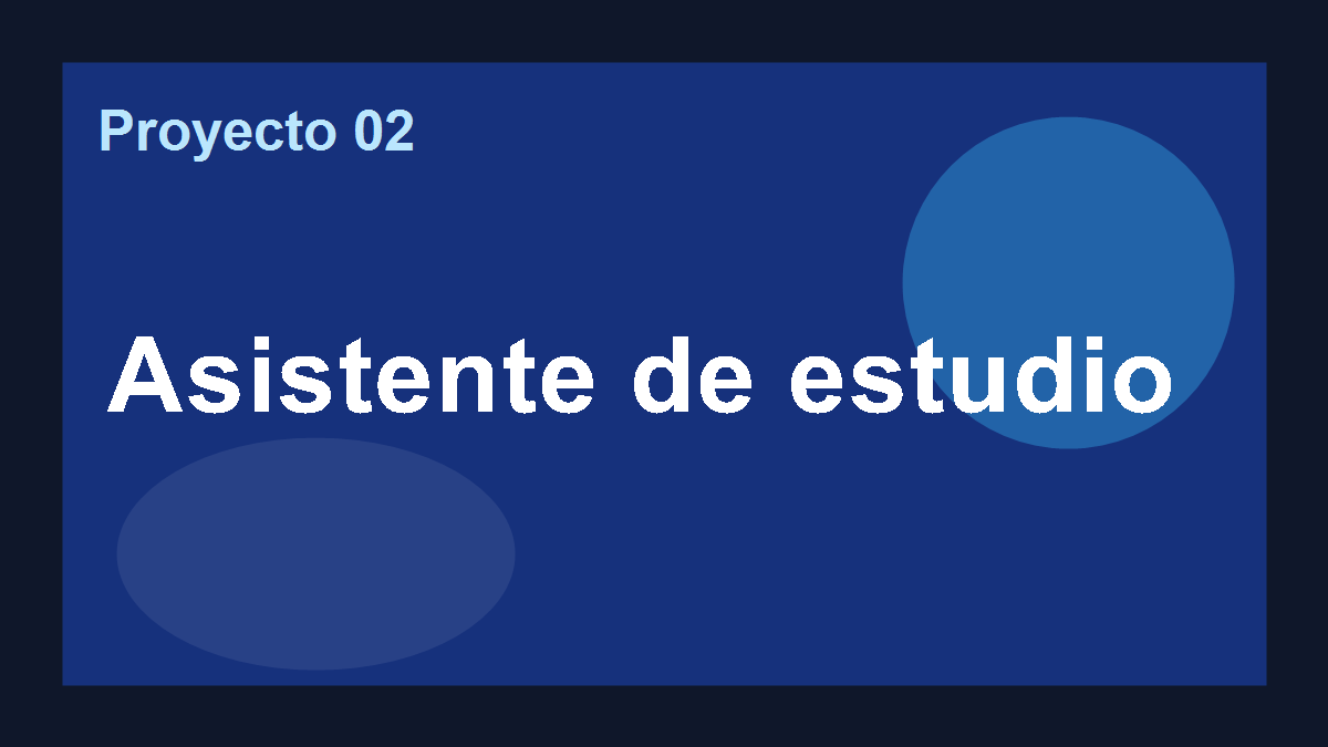 Imagen de prueba para Asistente de estudio