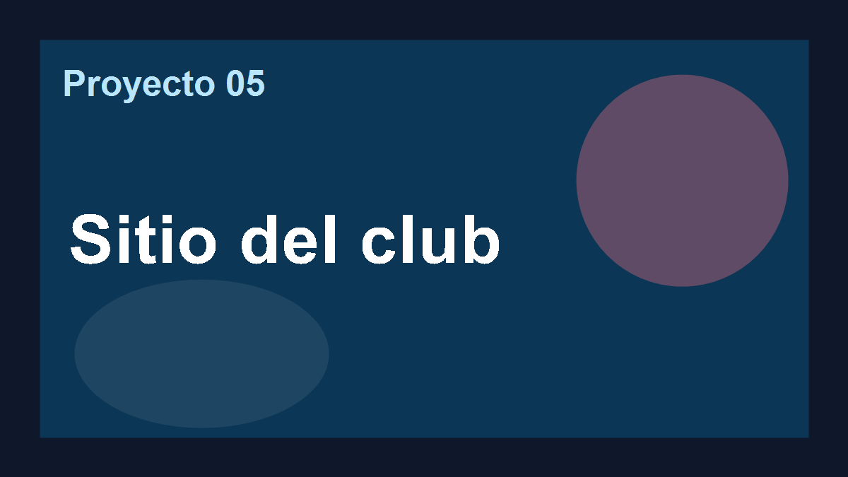 Imagen de prueba para Sitio del club